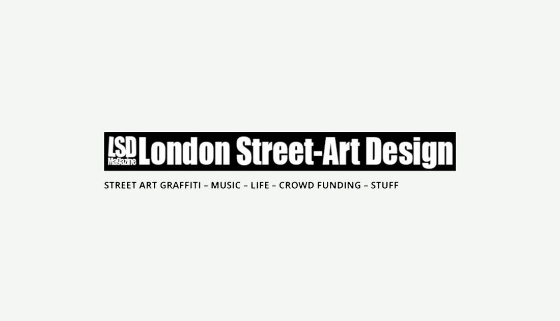Successful Kickstarter campaign featured on the London Street-Art Design blog.