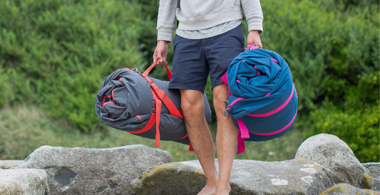 The Most Comfortable Camping Beds Bundle Beds being Carried