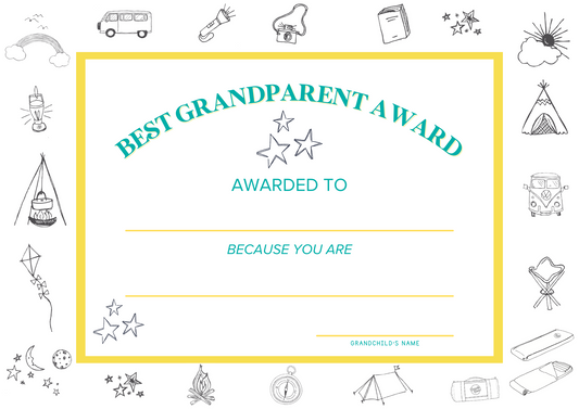 Best Grandparent Certificate